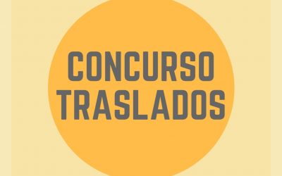 CONCURSO DE TRASLADOS: HOY LUNES 7 DE NOVIEMBRE FINALIZA EL PLAZO