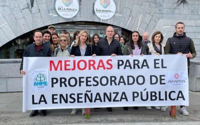 ANPE y AFAPNA exigen atención de calidad en la enseñanza pública de Navarra