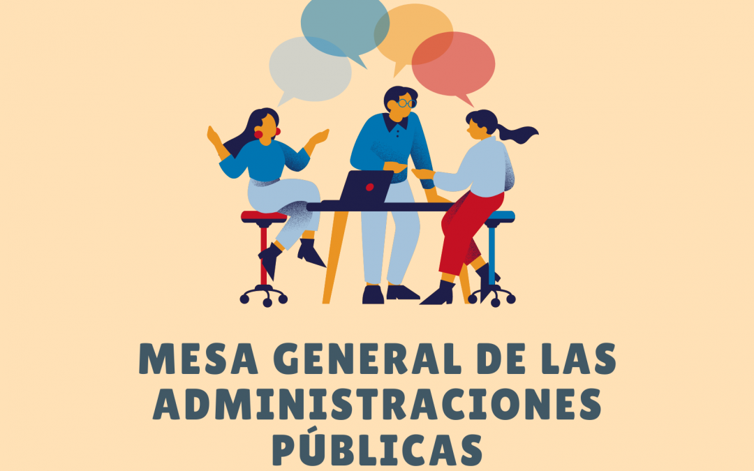 MESA GENERAL DE LAS ADMINISTRACIONES PÚBLICAS: 08 DE AGOSTO DE 2024