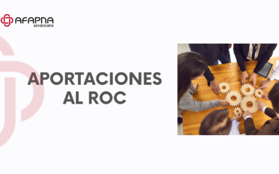 APORTACIONES AFAPNA AL NUEVO ROC