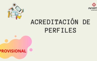 ACREDITACIÓN DE PERFILES.LISTAS PROVISIONALES.