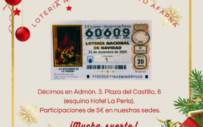 LOTERÍA DE NAVIDAD AFAPNA 2025