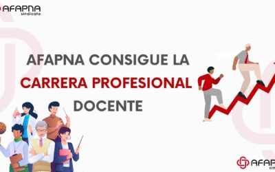 AFAPNA CONSIGUE LA CARRERA PROFESIONAL DOCENTE