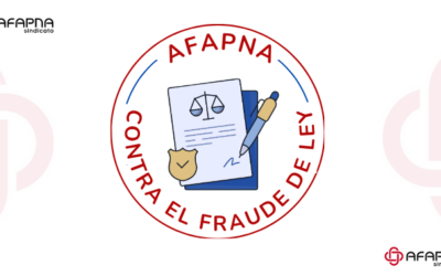 AFAPNA EXIGE MEDIDAS PARA TERMINAR CON EL FRAUDE DE LEY EN LA ADMINISTRACIÓN PÚBLICA