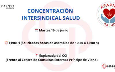 AFAPNA CON OSASUNBIDEA: «POR NUESTRA SANIDAD PÚBLICA»