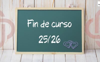 FIN DE CURSO 25/26. DOCENTE: GRACIAS POR TANTO Y FELICES VACACIONES.